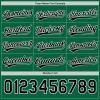 Create Cute Adults Novelty Short Sleeve Casual Shirts, Custom Kelly Green Softball Tees with Embroided Name Number, Personlaized Sport Club Team Uniforms for Fishing Surfing Hiking Cycling Boating view 4