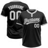 Custom Black Baseball Shirts Design Your Own Pullover Softball Jerseys Stitched Silver Gray Name Number Logo Personalized Sports Fan Club Team Uniforms Casual Tee for Adult Youth Boys Girls Family view 1