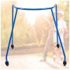 Kids Roller Skating Walker Skate Trainer Skater-Aid, Lightweight Steel Pipe Skating Protective Gear for Rink Skatepark, Skate Mate with 4 Universal Wheels ( Color : Blue , Size : 70cm/27.5inch Tall ) view 1