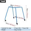 Kids Roller Skating Walker Skate Trainer Skater-Aid, Lightweight Steel Pipe Skating Protective Gear for Rink Skatepark, Skate Mate with 4 Universal Wheels ( Color : Blue , Size : 70cm/27.5inch Tall ) view 3