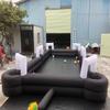 Giant Inflatable Soccer Pool Table Football Pool Pitch Billiards Inflatable Football Billiard Game with air Blower with 16 Balls view 3