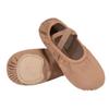 Stelle Ballet Shoes Toddler Slippers Highly Elastic Canvas Girls Ballerina Dance Shoes for Toddler/Little Kid/Big Kid/Women(Tan,9MT) view 1