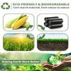 100 Portable Toilet Bags Thick Biodegradable Camping Toilet Bags for Portable Potty, 8 Gal Compost Toilet Waste Bag for 5 Gallon Bucket Toilet Seat Adults Outdoor, 1.1 Mil view 2
