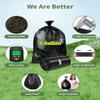 100 Portable Toilet Bags Thick Biodegradable Camping Toilet Bags for Portable Potty, 8 Gal Compost Toilet Waste Bag for 5 Gallon Bucket Toilet Seat Adults Outdoor, 1.1 Mil view 3