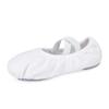 Stelle Ballet Shoes Toddler Slippers Highly Elastic Canvas Girls Ballerina Dance Shoes for Toddler/Little Kid/Big Kid/Women(White,2ML) view 3