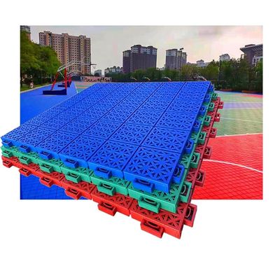 53cm Modular Interlocking Floor Tiles, Weatherproof Spliced Floor with Drainage Holes for School/Kindergarten/Basketball Court/Park (Color : Dark Green, Size : 10PCS)