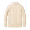 Inorin Boy's Sweater Cardigan Button Down Shawl Collar Cable Knitted Outwear Sweater Coats with Pockets Apricot view 4