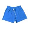 GOKKILRW Mens Athleitc Sweat Gym Shorts Drawstring Elastic Waist Workout Lounge Jersey Training Jogger Pants Casual Loose Fitness Running Walking Cycling Track Shorts Blue view 3