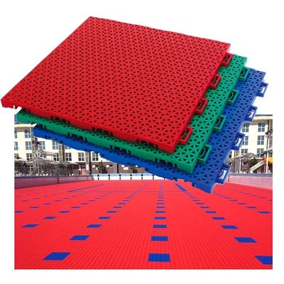 1ft Outdoor Modular Interlocking Floor Tiles, Kindergarten Stadium Non-Slip Wear-Resistant DIY Color Puzzle Sports Floor (Color : Blue, Size : 10PCS)