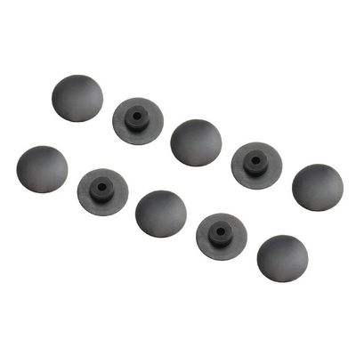 10 Pcs Black Rubber Headset Screw Cover Bike Rubber Stem Top Cover Headset Cap Dustproof Cycling Parts Easily to Install