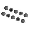 10 Pcs Black Rubber Headset Screw Cover Bike Rubber Stem Top Cover Headset Cap Dustproof Cycling Parts Easily to Install view 1