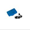 GoldenBall Masterpiece Airsoft Sight Mount Plate, for Hi-Capa Rear Sight (Blue) view 1