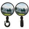 Bike Mirror Bicycle Rear View Mirrors,Rotatable Handlebar Reflectors Foldable Convex Mirror view 1
