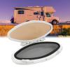 Jopwkuin Boat Portlight, Oval Opening Sturdy Hatch Porthole Window with Good Sealing for Yacht view 2