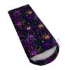 Axolotl Spiders Sleeping Bag for Kids AdultsLightweight Warm Cold Weather Black Neon Spider Sleeping Bags,Waterproof Portable Sleeping Bag for Camping Backpacking Hiking Outdoor Indoor view 4