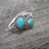 EVURU Trendy Silver Color Women Earrings Green Stone Hoop Drop Earrings for Women Earrings Engagement Party Jewelry 1Pair (Color : Style-20) view 3