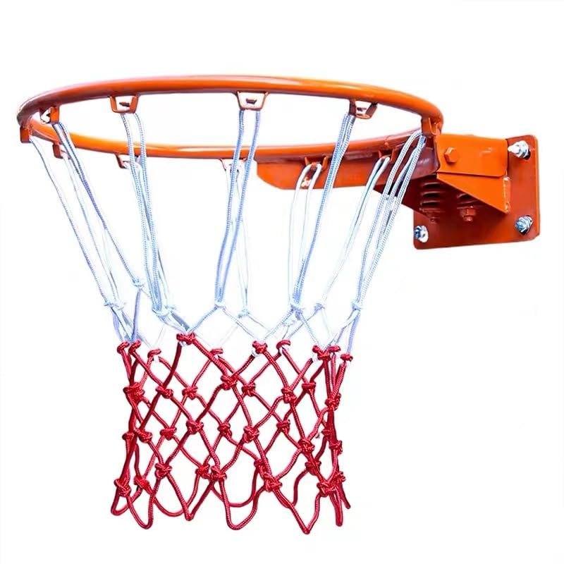 Mini Basketball Hoop Outdoor Wall Mount Basketball Rim Mini Hoop 45Cm/17.7In Garage for Door and Wall Adjustable-Height for Teens and Adults Professional Dunk Hangable,A