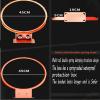 Mini Basketball Hoop Outdoor Wall Mount Basketball Rim Mini Hoop 45Cm/17.7In Garage for Door and Wall Adjustable-Height for Teens and Adults Professional Dunk Hangable,A view 2