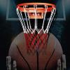 Mini Basketball Hoop Outdoor Wall Mount Basketball Rim Mini Hoop 45Cm/17.7In Garage for Door and Wall Adjustable-Height for Teens and Adults Professional Dunk Hangable,A view 4