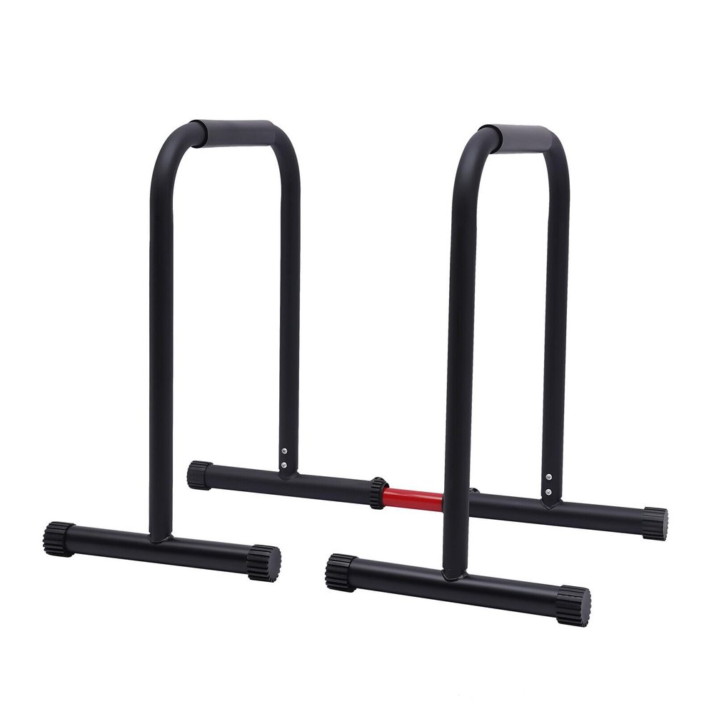 BJTDLLX 440lbs Adjustable Dip Bar, Heavy Duty Calisthenics Dip Station with Adjustable Parallel Dip Bars, Home Dip Stand Body Press Bar Parallel Bars Dip Equipment for Calisthenics, Strength Training