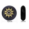 JHKJ 8-Pack Inline Skate Wheels 64,68,70,72,76,80mm Hardness 90A Inline Outdoor Skate PU Replacement Wheel with ABEC-9 High Speed Bearings,70mm view 2