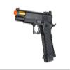 Golden Ball x Eagle 3334 Hi-Capa Metal Airsoft Pistol w/Vented Slide- 300 FPS, Color Black/Gold view 3