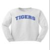 Fashion Greek TCTG School Mascot T-Shirt Tigers White/Blue XX-Large Long Sleeve view 2