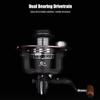 YIORYO Fishing Reels Spinning Reel, 5.5:1 Gear Ratio 12+1 Stainless Steel Bearings All Metal Bracket for Freshwater & Saltwater Fishing Experienced and Beginners (Size : 6000) view 3