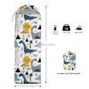 CVHOUSE Kawaii Dinosaur Camping Sleeping Bags,3 Season Warm & Cool Weather,Lightweight,Waterproof Sleeping Bags for Adults & Kids,Traveling,and Outdoors,Camping Gear Equipment,31x90inch view 3