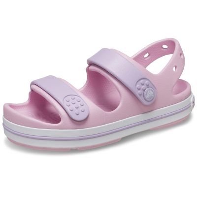 Crocs 209423-84I-J5 Crocband Cruiser Sandal K Bal/Lv Ballerina/Lavender