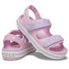 Crocs 209423-84I-J5 Crocband Cruiser Sandal K Bal/Lv Ballerina/Lavender view 3