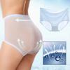Mask Panties Unimaginably Cold, Women Ultra Thin Seamless Ice Silk Panties, Thin Breathable Invisible Underwear (5PCS-A,M) view 2