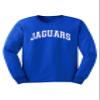 Fashion Greek TCTG School Mascot T-Shirt Jaguars Blue/White Medium Long Sleeve view 1