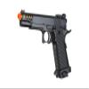 Golden Ball x Eagle 3335 Hi-Capa Metal Airsoft Pistol w/Vented Slide- 300 FPS, Color Black/Gold view 3
