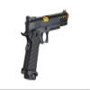 Golden Ball x Eagle 3335 Hi-Capa Metal Airsoft Pistol w/Vented Slide- 300 FPS, Color Black/Gold view 4