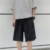 Vogrtcc Men's Pleated Front Short with Pockets Dark Gray L view 4