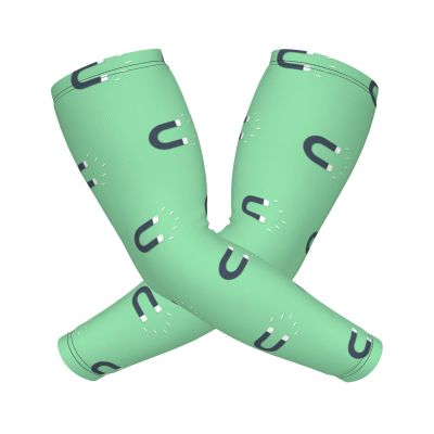 Woyaba Funny magnet attract science compression arm sleeve,farslemers defense gardening sleeves sun protection arm sleeves for men,women or teenager