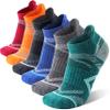 ANTSANG Merino Wool Ankle Hiking Socks Compression Warm Thermal Thick Athletic Cushion Winter Running No Show Moisture Wicking Socks Gifts Stocking Stuffers for Women Men 6 Pairs(Assorted,M) view 1