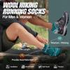 ANTSANG Merino Wool Ankle Hiking Socks Compression Warm Thermal Thick Athletic Cushion Winter Running No Show Moisture Wicking Socks Gifts Stocking Stuffers for Women Men 6 Pairs(Assorted,M) view 2