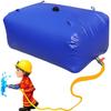 DEHIWI Collapsible Water Bladder Tanks,Water Storage Bladder,Large-Capacity PVC Water Storage Container,Portable Emergency Water Storage Tank,Soft Drought-Resistant Water Bag,400L view 1