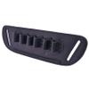 Real Leather Cartridge Loop Holder Belt Slide Ammo Bullet Loops for .38/.357/.45 /.308 /12GA/16GA/20GA/Caliber (20 Gauge, Black) view 2