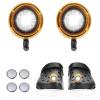 XMHSSFF 2 PCS Croc Lights Headlights for Shoes,Lights Flashlights for Shoes, 3 Light Modes,Waterproof Croc Shoe Headlight Accessories for Night Runners Dog Walking,Hiking,Suitable for Adults Kids view 1