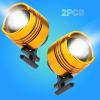 XMHSSFF 2 PCS Croc Lights Headlights for Shoes,Lights Flashlights for Shoes, 3 Light Modes,Waterproof Croc Shoe Headlight Accessories for Night Runners Dog Walking,Hiking,Suitable for Adults Kids view 3