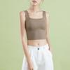 snooya Womens Silk Tank Top Camisole Spaghetti Strap Satin Cami Tops Silky Camis M view 2