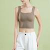 snooya Womens Silk Tank Top Camisole Spaghetti Strap Satin Cami Tops Silky Camis M view 3