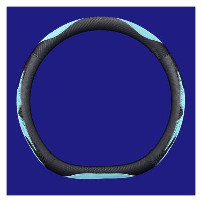 FUERU Car Steering Wheel Cover Set Car Steering Wheel D Type Carbon Fiber Ultra-Thin Sweat-Absorbing Fashion Car Interior (Color : 6#)