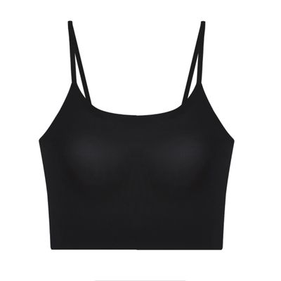 snooya Crop Camisole Top Spaghetti Strap Tank Sleeveless Crop Tank Top for Women Sports S