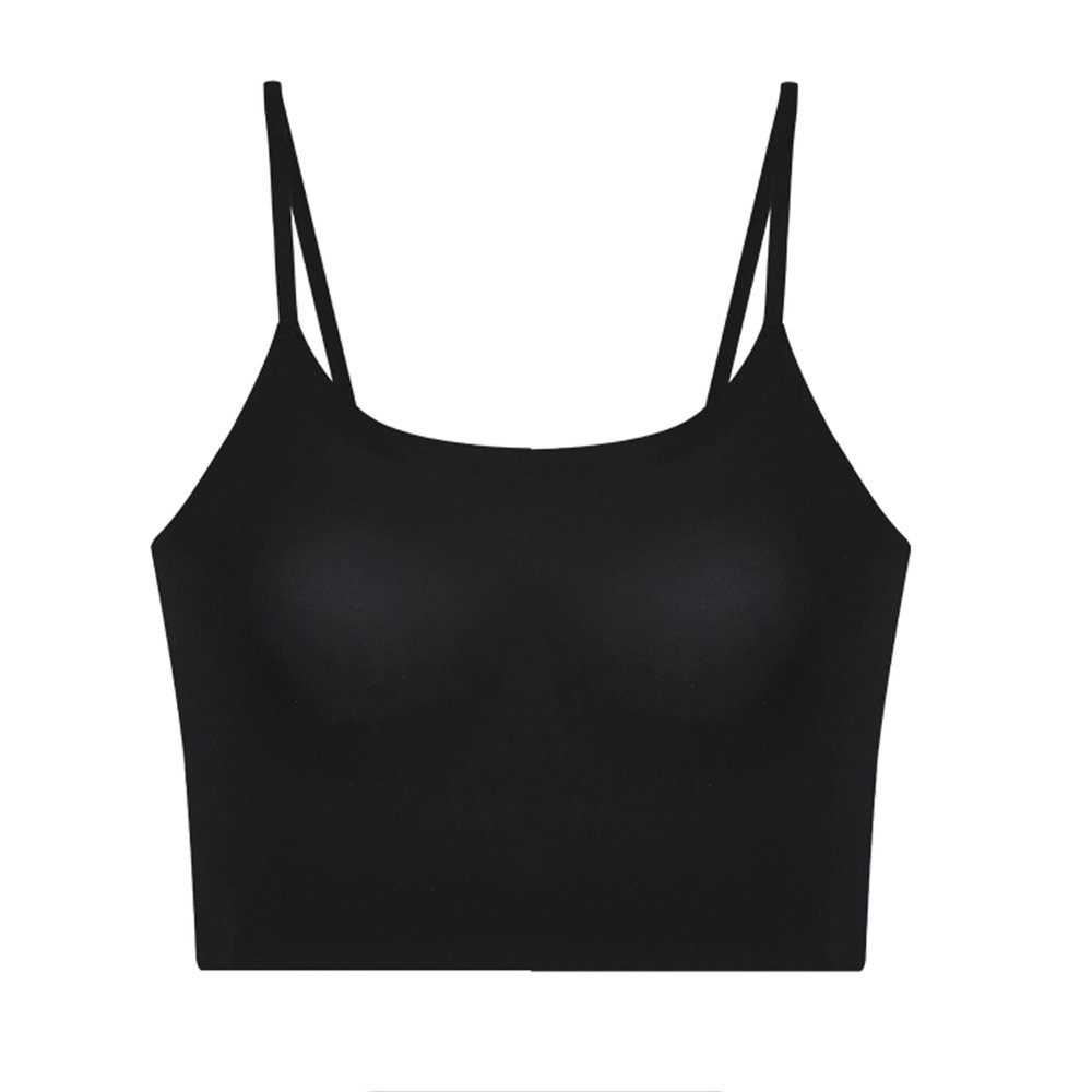 snooya Crop Camisole Top Spaghetti Strap Tank Sleeveless Crop Tank Top for Women Sports S