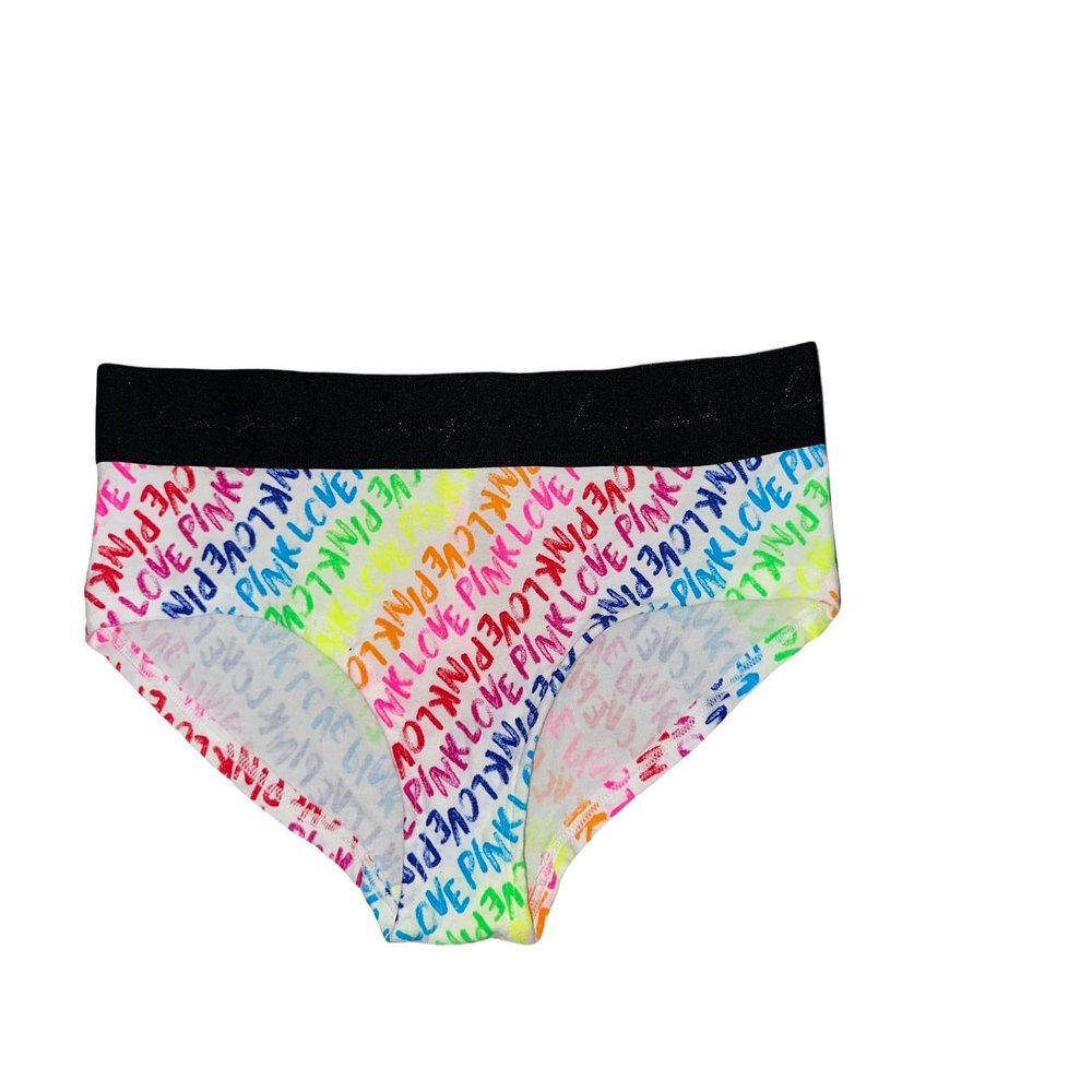 Victoria's Secret Pink Hipster Underwear/Panty Multicolor New Small