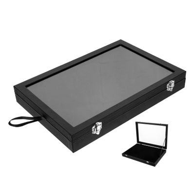Cabilock Medal Jewelry Display Box Top Beads Earrings Sponge